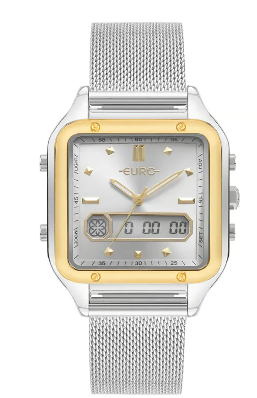RELÓGIO EURO FEMININO FASHION FIT SPORTY BICOLOR - EUBJ3890AAX/4K Imagem