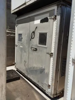 Container Cabine revestimento térmico acústica para compressor H230cm x L240cm x C280cm - Cód. 1633