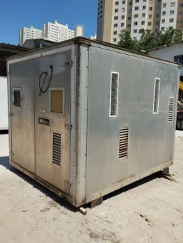 Container Cabine revestimento térmico acústica para compressor H230cm x L240cm x C280cm - Cód. 1637 - Foto 2