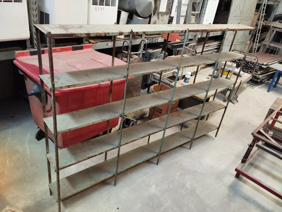 Prateleira metálica 300 x 30 x 200 cm - Cód. 98