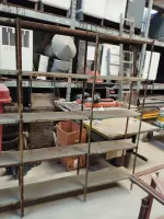 Prateleira metálica 300 x 30 x 200 cm - Cód. 98 - Foto 2