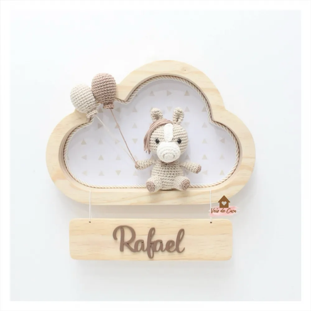 Cavalinho - Nuvem P - Porta Maternidade