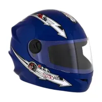 Capacete Protork Liberty kids infatil Azul - Foto 2