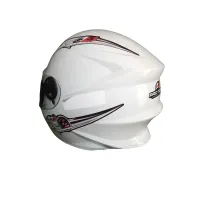 Capacete Protork Liberty kids infatil Branco - Foto 3