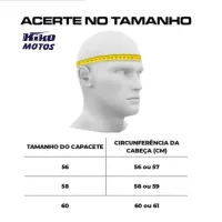 Capacete Protork Liberty kids infatil Preto Fosco - Foto 3