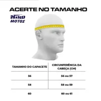 Capacete Protork Liberty kids infatil Preto Brilhante - Foto 4