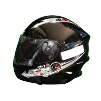 Capacete Protork Liberty kids infatil Preto Brilhante - Foto 2
