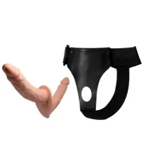 Cinta Peniana com Penetrador Duplo – BW-022088NR - Foto 4