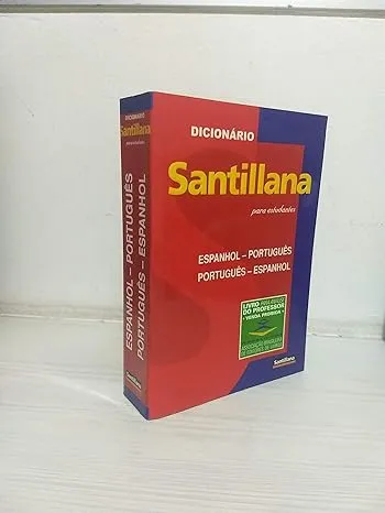 DICIONARIO SANTILLANA PARA ESTUDANTES ESPANHOL PORTUGUES COM CD (PRODUTO USADO - BOM)