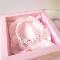Caixinha + Pulseira - Convite para Daminha (Também disponível a pronta entrega) - Foto 4