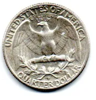 Estados Unidos - 1964D - 25 Cents - Quarter Dollar - Prata .900 - Aprox. 6,25g - 24,3mm - Foto 2