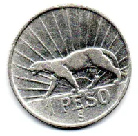 Uruguai - 1942 - 1 Peso - Prata .720 - Aprox. 9g - 27mm - Foto 2