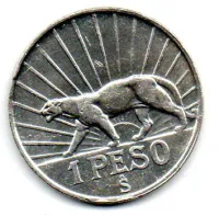 Uruguai - 1942 - 1 Peso - Prata .720 - Aprox. 9g - 27mm - Foto 2