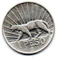 Uruguai - 1942 - 1 Peso - Prata .720 - Aprox. 9g - 27mm - Foto 2