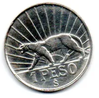 Uruguai - 1942 - 1 Peso - Prata .720 - Aprox. 9g - 27mm - Foto 2