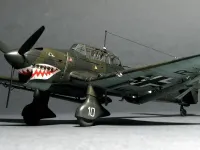 Avião Junkers JU-87 B-1 Stuka Kit Airfix 1/72 - Foto 2