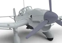 Avião Junkers JU-87 B-1 Stuka Kit Airfix 1/72 - Foto 3