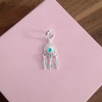 Berloque de Prata 950  - Filtro do Sonho - 251193 - Foto 2