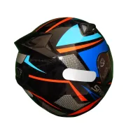 Capacete Ebf Spark Spider Azul - Foto 2
