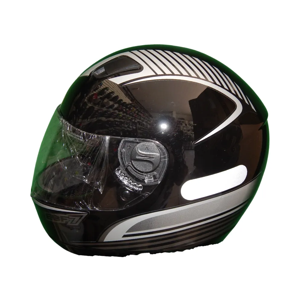 Capacete Ebf 7 Power Preto Prata