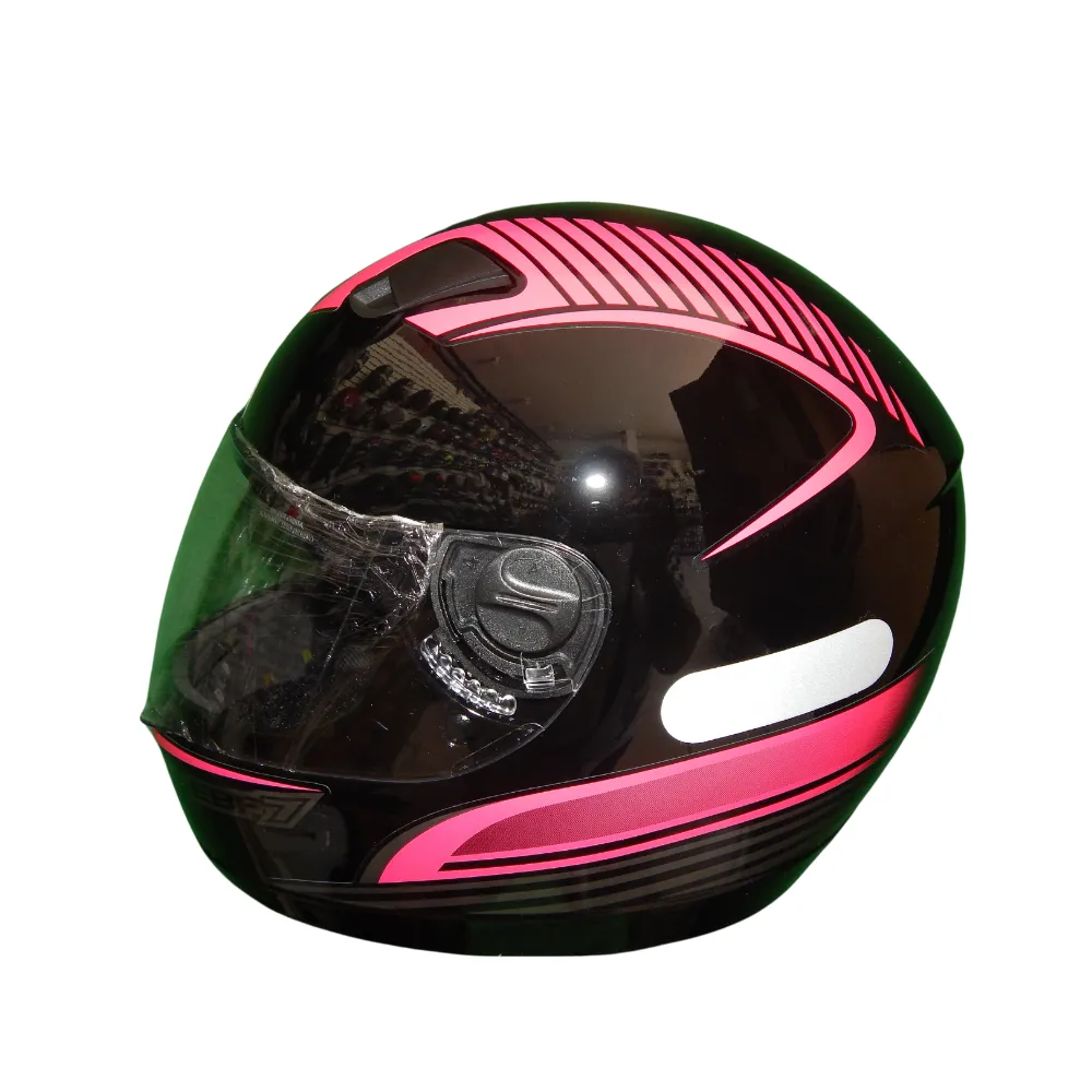 Capacete Ebf 7 Power Preto Rosa Imagem