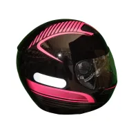 Capacete Ebf 7 Power Preto Rosa - Foto 4