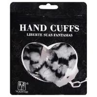 ALGEMA SIMPLES EM METAL COM PELÚCIA - CORES.                                                                                                                                    LIBYSEXSHOP - Foto 4