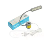 Luminária 20 Leds Articulada com Imã para Máquina de Costura 