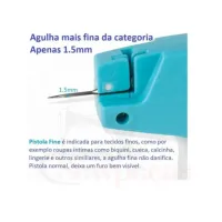  Aplicador Fine Pistola Tag Pin Etiquetas - Foto 2