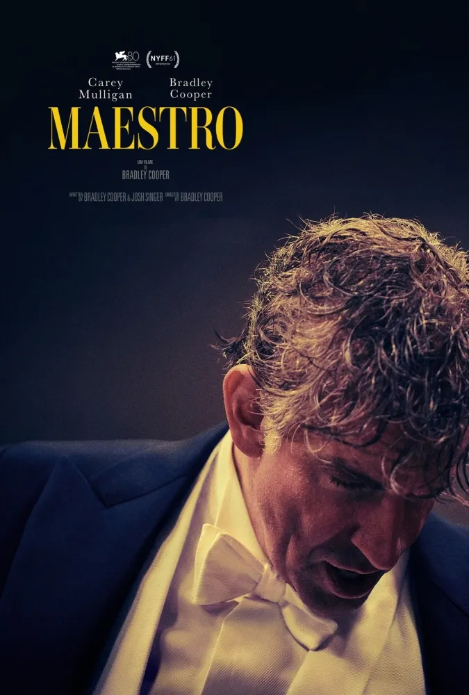 Maestro (2023) Bradley Cooper DVD - legendas em português Imagem