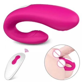 VIBRADOR DE CASAL ENJOY - VERDE (SEM CONTROLE) - Foto 2