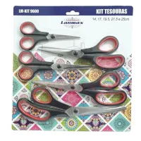 Kit 5 Tesouras Multiuso de Precisão - Foto 3