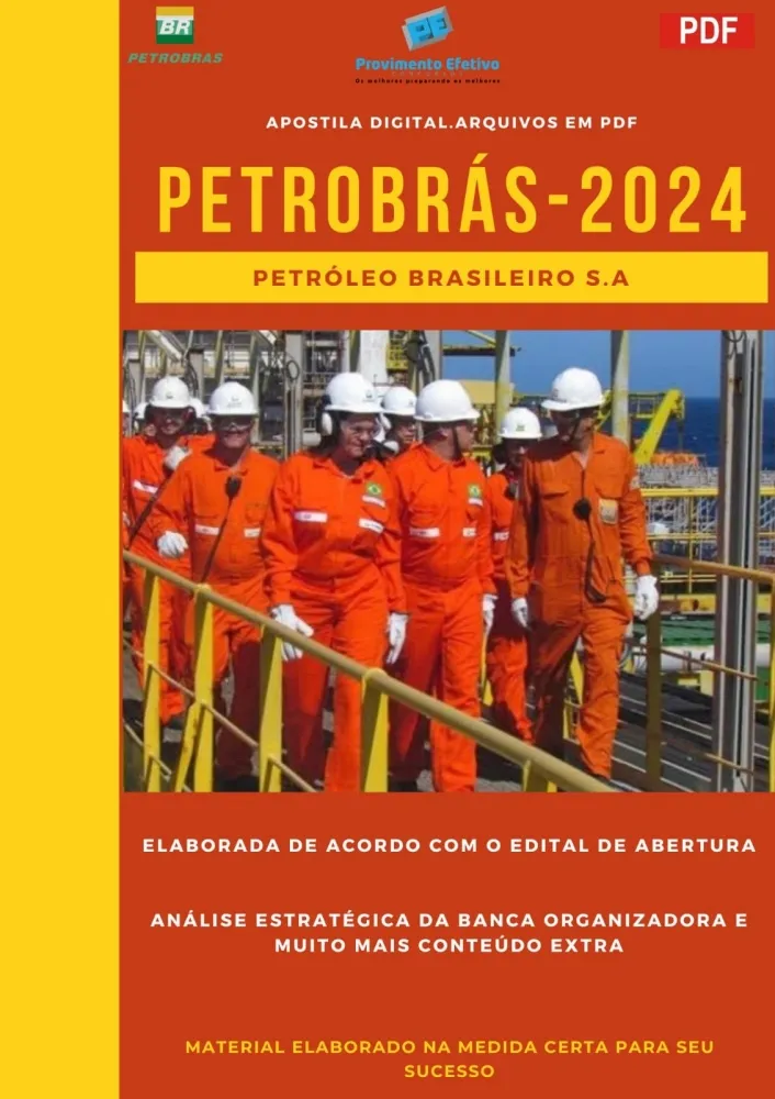 Apostila Petrobrás 2024 Inspeção de Equipamentos e Instalações Nível Técnico Imagem