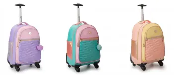 Mochila com rodas 360º KIKA KK2472-G