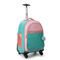 Mochila com rodas 360º KIKA KK2472-G - Foto 3