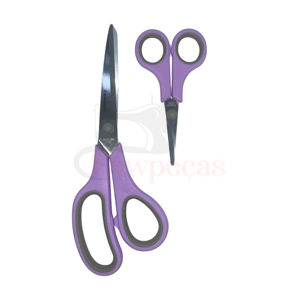 Kit 2 Tesouras Multiuso  4,5" - 8,5" 