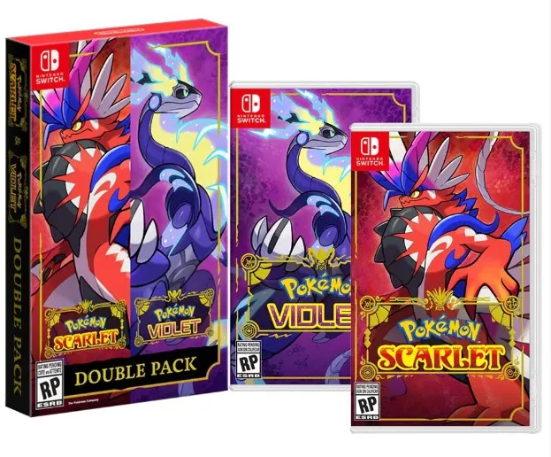 Pokémon Scarlet & Violet Double Pack - Nintendo Switch