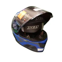 Capacete X 11 Revo Pro Surround Azul - Foto 4