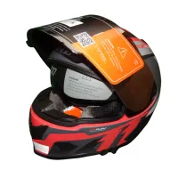 Capacete X 11 Revo Pro Surround Vermelho - Foto 2