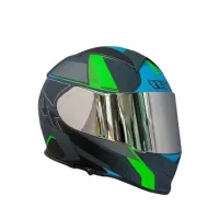 Capacete X 11 Revo Pro Flagger Verde - Foto 2