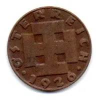 Áustria - 1926 - 2 Groschen