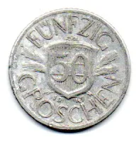 Áustria - 1947 - 50 Groschen