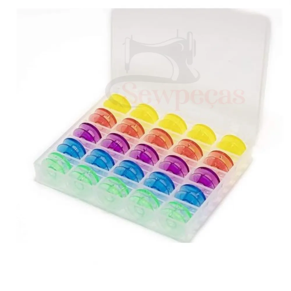 Estojo de Bobinas Coloridas ( alta) Imagem