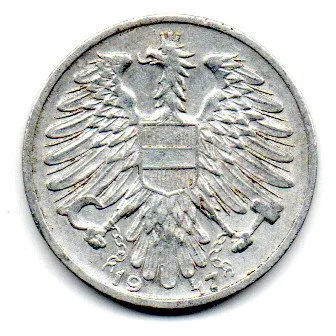 Áustria - 1947 - 1 Schilling