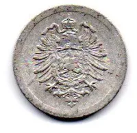 Alemanha - Império - 1917 - 1 Pfennig - Foto 2