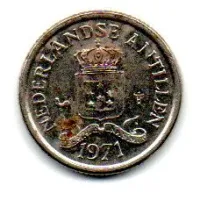 Antilhas Holandesas - 1971 - 10 Cent