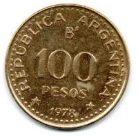 Argentina - 1978 - 100 Pesos - Foto 2