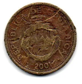 Costa Rica - 2001 - 5 Colones