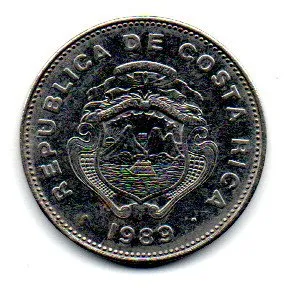 Costa Rica - 1989 - 1 Colon