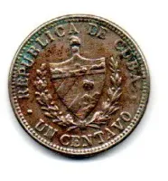 Cuba - 1946 - 1 Centavo - UTG - Foto 2
